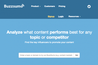 Improve Productivity - BuzzSumo