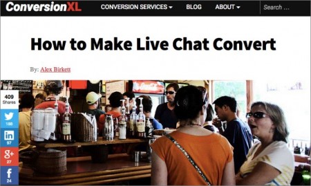 Digital Marketing This Week - Ep 46 - ConversionXL Live Chat Conversion