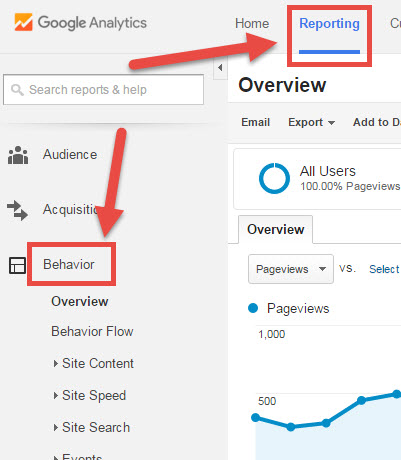 how-to-use-google-analytics-behavior-report