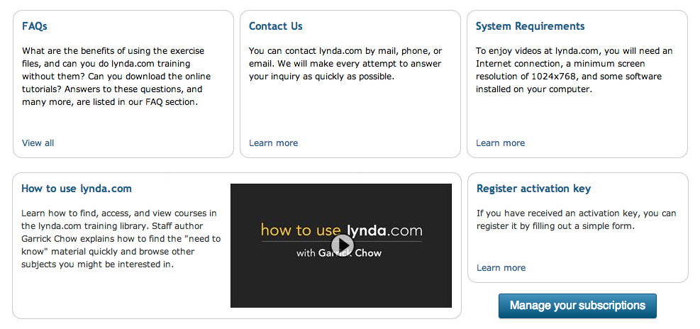 are lynda courses recognized