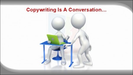 Copywriting is a conversation