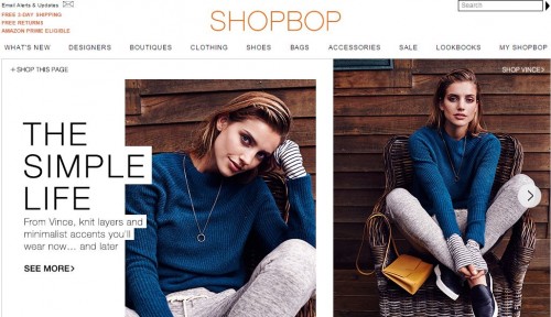 Use the Psychology of Color to Your Improve Conversions - 08. Shopbop