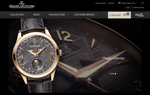 Use the Psychology of Color to Your Improve Conversions - 10. Jaeger-LeCoultre